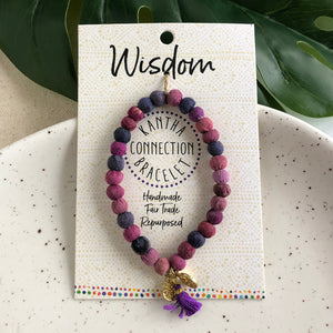 Kantha Connection Bracelet - Wisdom